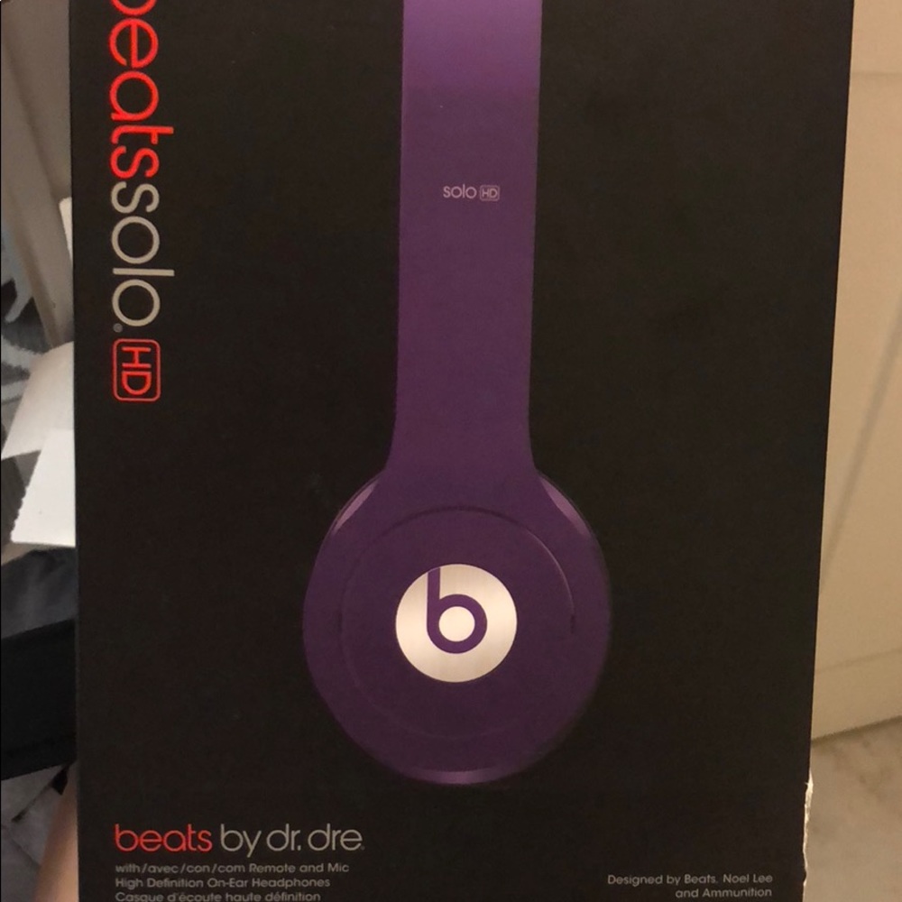 Beats by dre Solo hd headphones